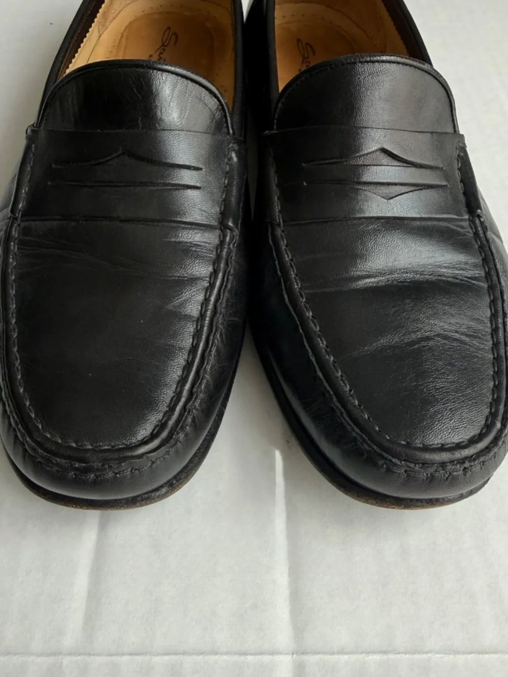Santoni Addison Penny Loafers